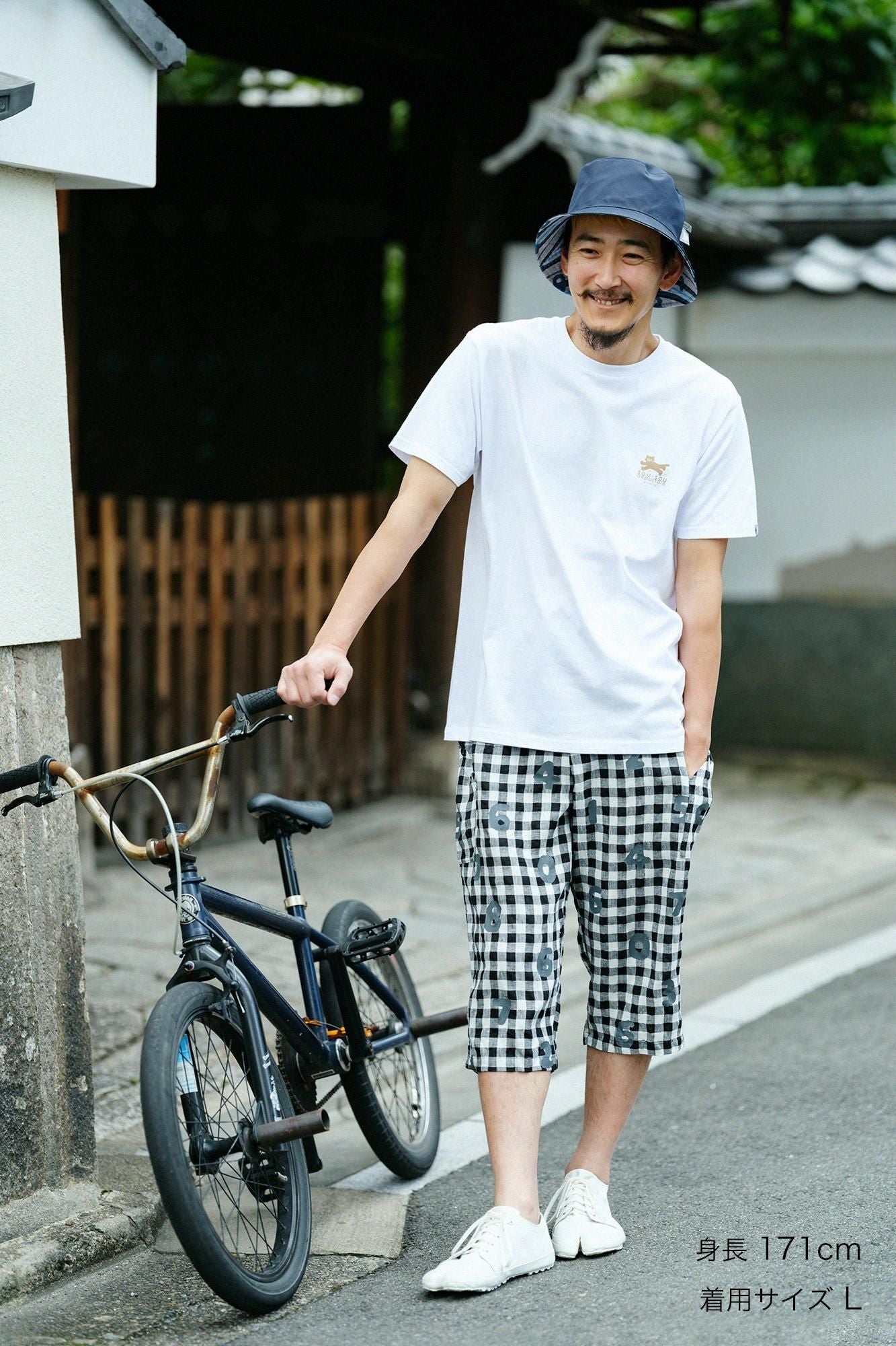 ねこ 半袖Tシャツ[5.0]／ホワイト