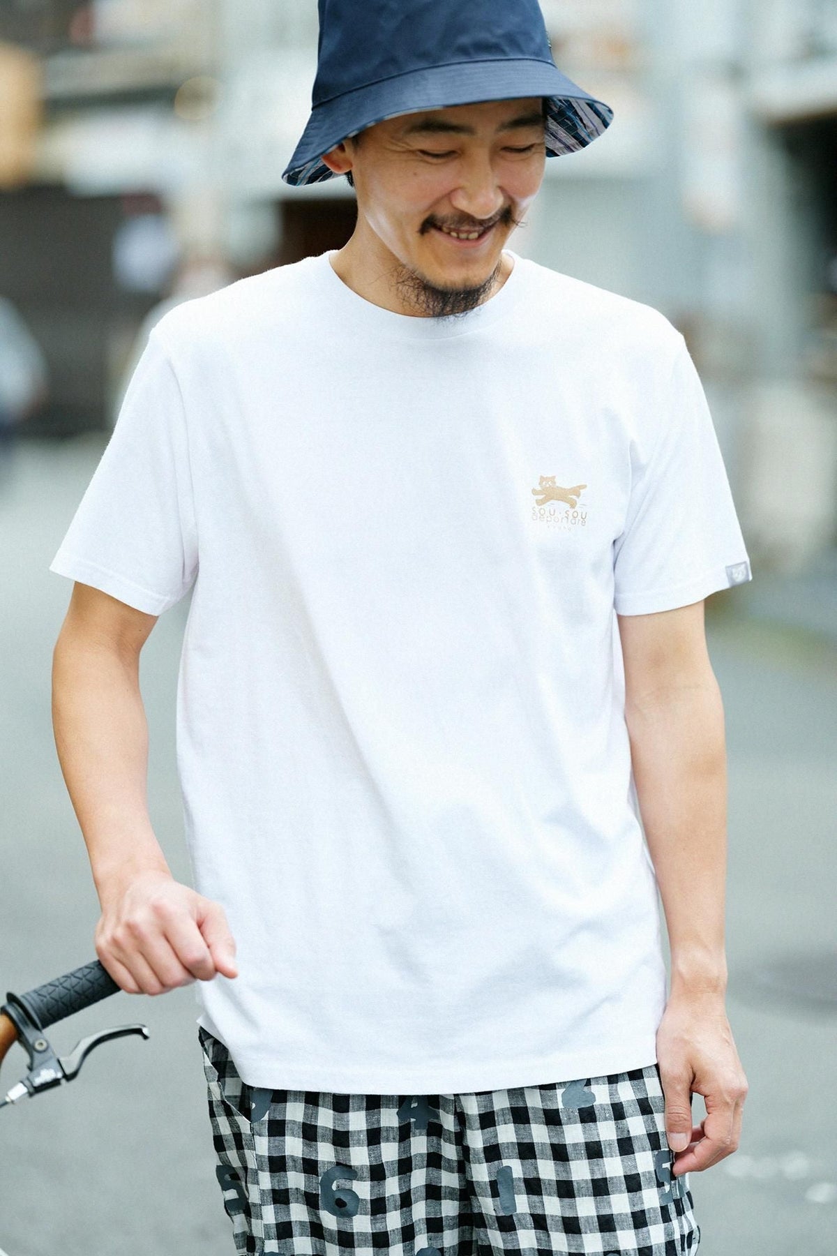 ねこ 半袖Tシャツ[5.0]／ホワイト