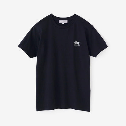 ねこ 半袖Tシャツ[5.0]／ネイビー