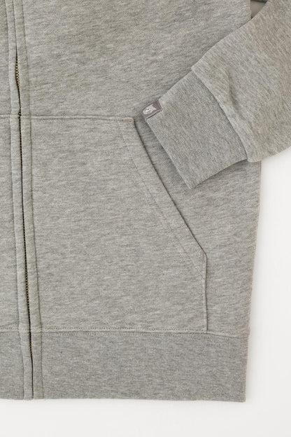 デポルターレ ZIP UP スウェットパーカー[9.7]／ヘザーグレー