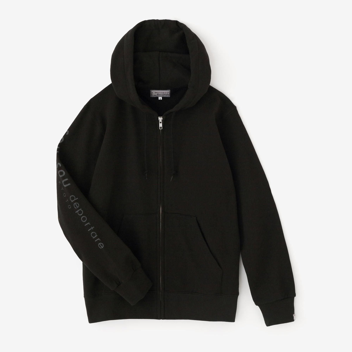デポルターレ ZIP UP スウェットパーカー[9.7]／ブラック