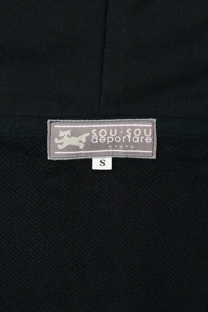 デポルターレ ZIP UP スウェットパーカー[9.7]／ダークネイビー