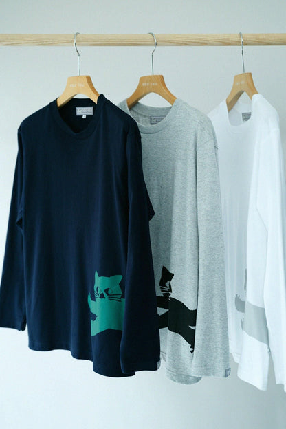デポルターレ 長袖Tシャツ[5.6]／ヘザーグレー