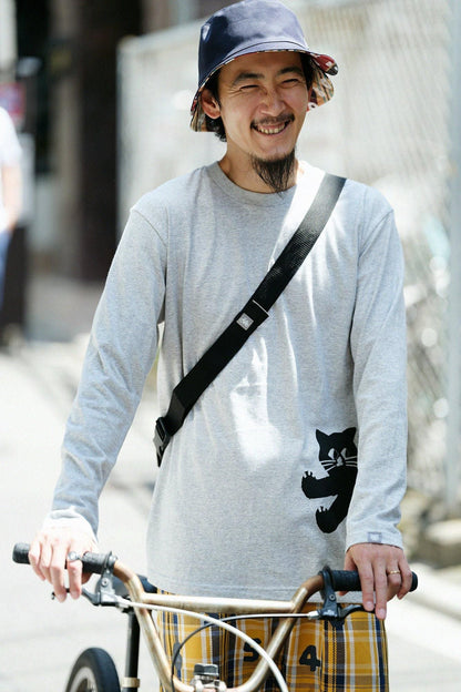 デポルターレ 長袖Tシャツ[5.6]／ヘザーグレー