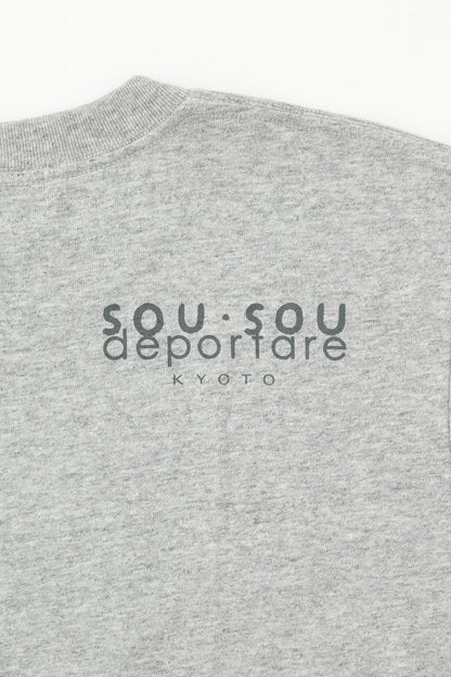 デポルターレ 長袖Tシャツ[5.6]／ヘザーグレー