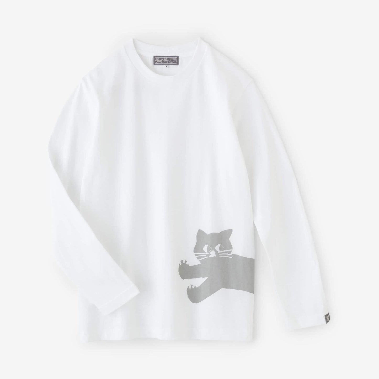 デポルターレ 長袖Tシャツ[5.6]／ホワイト