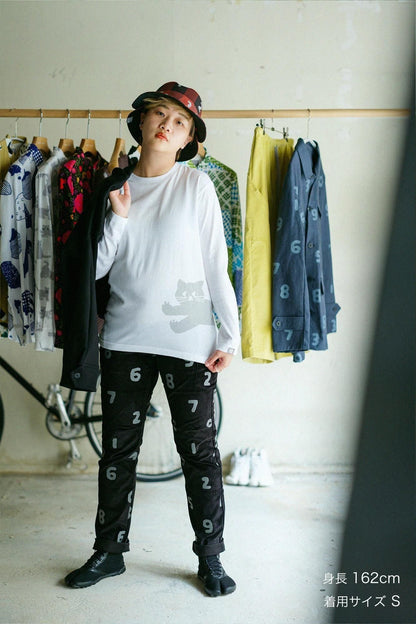 デポルターレ 長袖Tシャツ[5.6]／ホワイト