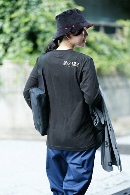 デポルターレ 長袖Tシャツ[5.6]／ブラック