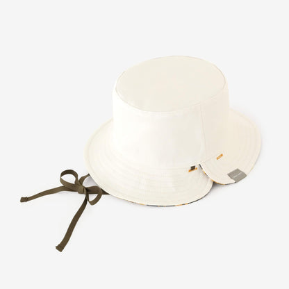 ヘビーツイルチェック リバーシブル BIKE HAT／SO-SU-U昆（こん） 上下（しょうか） 黄金色（こがねいろ）