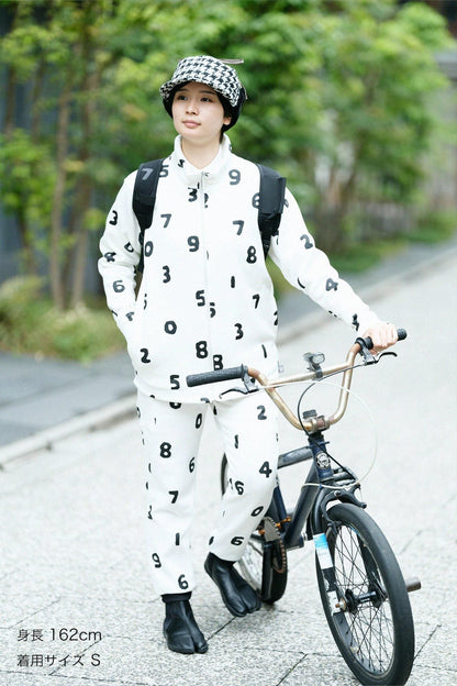 裏起毛フリース BIKEパンツ／SO-SU-U つくも
