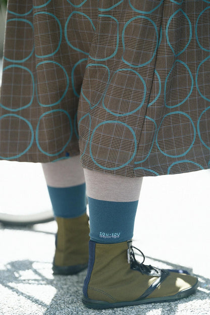 C.C deportare レギンス・ANKLE／ストーン×ディープマリン
