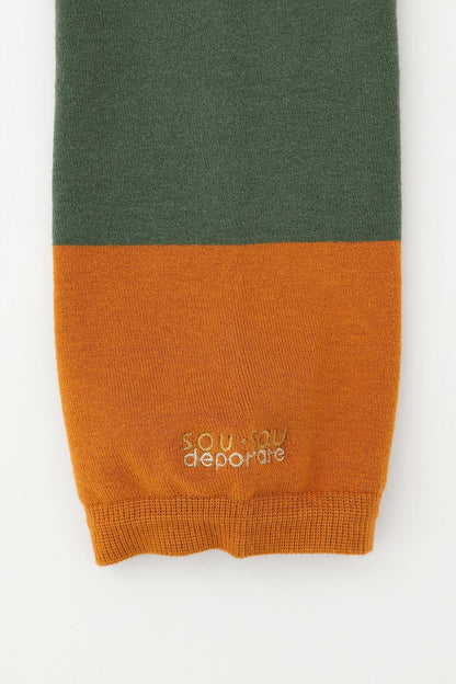 C.C deportare レギンス・ANKLE／ブロッコリー×コニャック