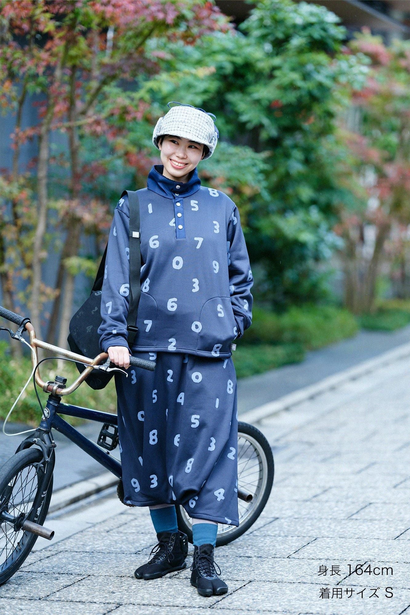 裏起毛フリース H.W.S プルオーバー／SO-SU-U 深紺（しんこん）