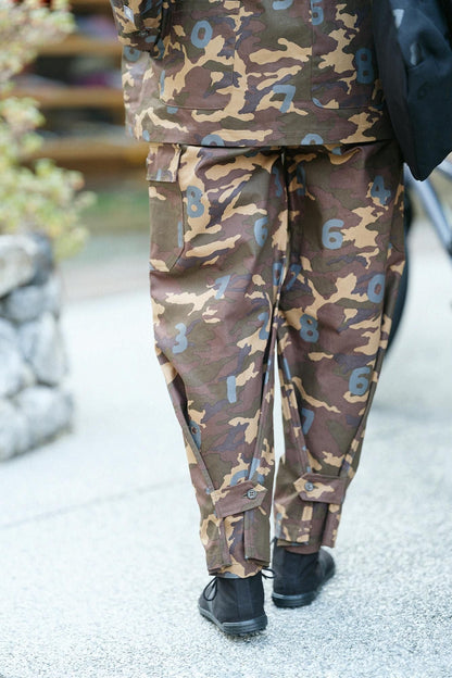 コットンキャンバス カーゴパンツ／camo SO-SU-U 桑染（くわぞめ）