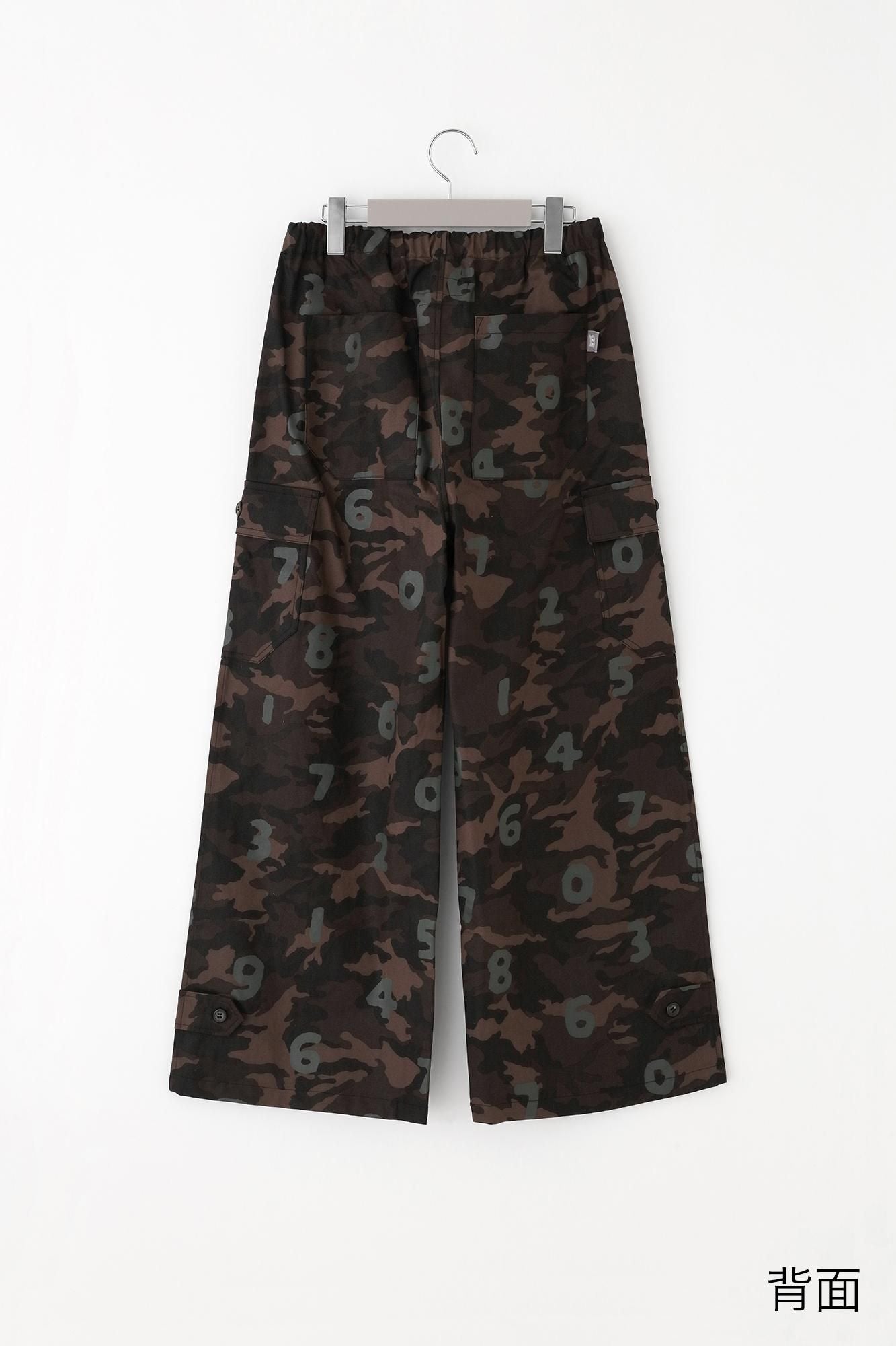 【net限定】コットンキャンバス カーゴパンツ／camo SO-SU-U 銀煤竹（ぎんすすたけ）