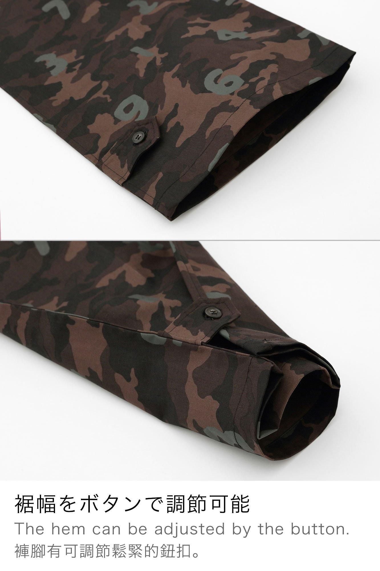 【net限定】コットンキャンバス カーゴパンツ／camo SO-SU-U 銀煤竹（ぎんすすたけ）