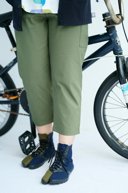 【net限定】ツイル BIKEすててこ／オリーブ