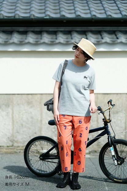 【net限定】ツイル BIKEすててこ／SO-SU-U 鉛丹色（えんたんいろ）