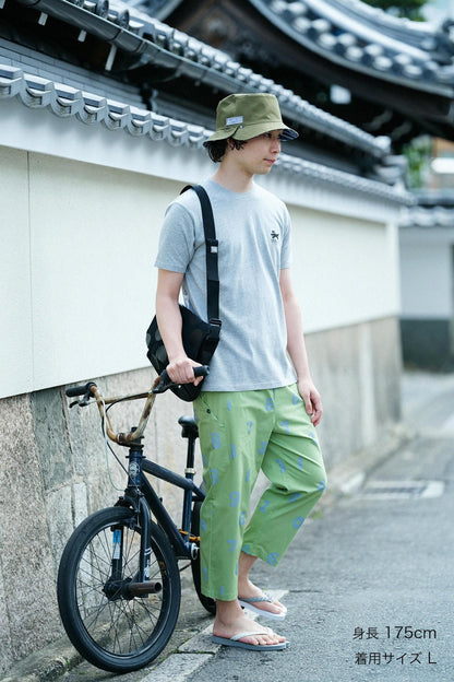 ねこ 半袖Tシャツ[5.0]／ヘザーグレー