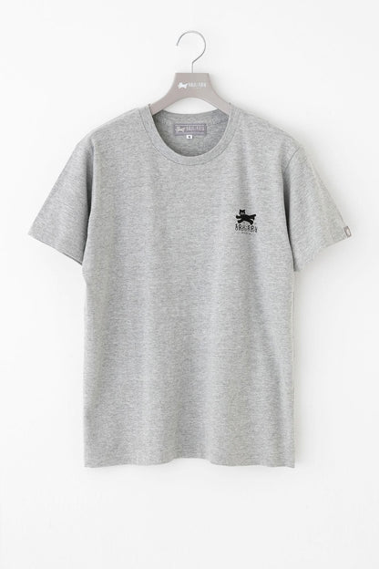 ねこ 半袖Tシャツ[5.0]／ヘザーグレー