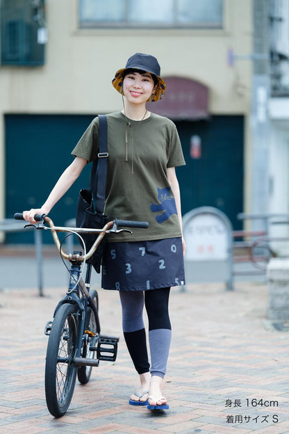 デポルターレ 半袖Tシャツ[5.0]／アーミーグリーン