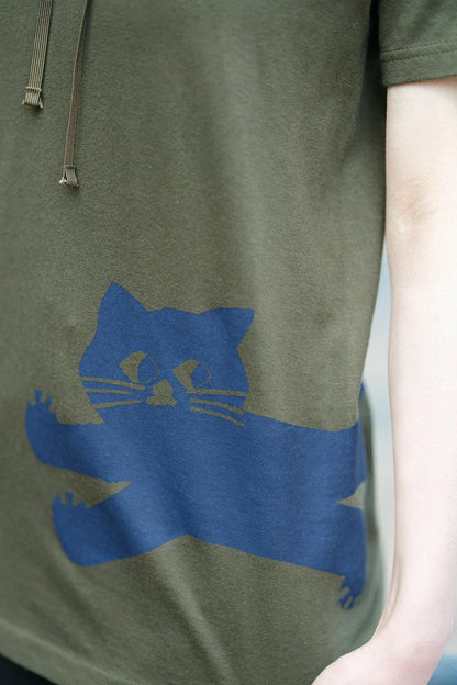 デポルターレ 半袖Tシャツ[5.0]／アーミーグリーン