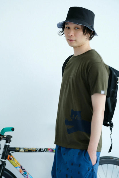 デポルターレ 半袖Tシャツ[5.0]／アーミーグリーン