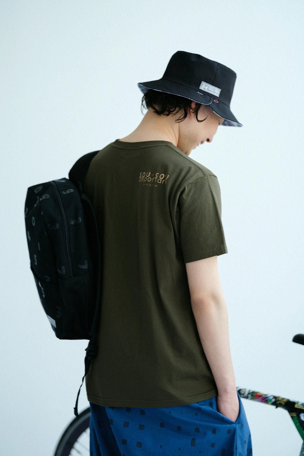 デポルターレ 半袖Tシャツ[5.0]／アーミーグリーン