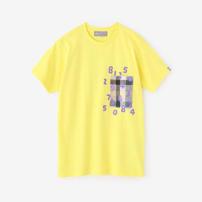 半袖 ポケットTシャツ[5.0]／イエロー×SO-SU-U昆（こん）