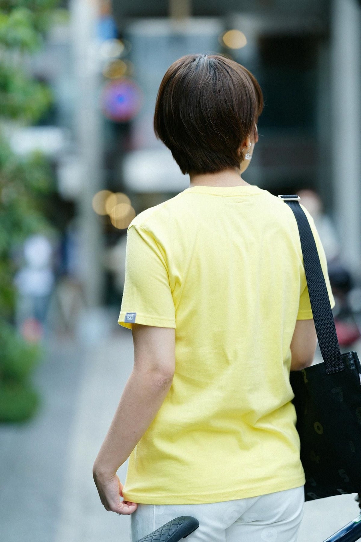 半袖 ポケットTシャツ[5.0]／イエロー×SO-SU-U昆（こん）