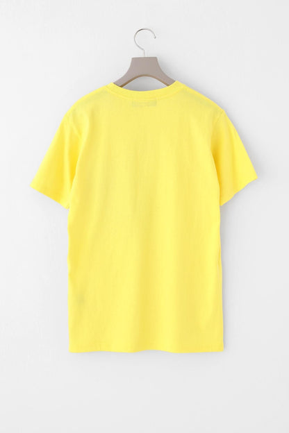 半袖 ポケットTシャツ[5.0]／イエロー×SO-SU-U昆（こん）