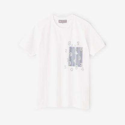 半袖 ポケットTシャツ[5.0]／ホワイト×SO-SU-U昆（こん）