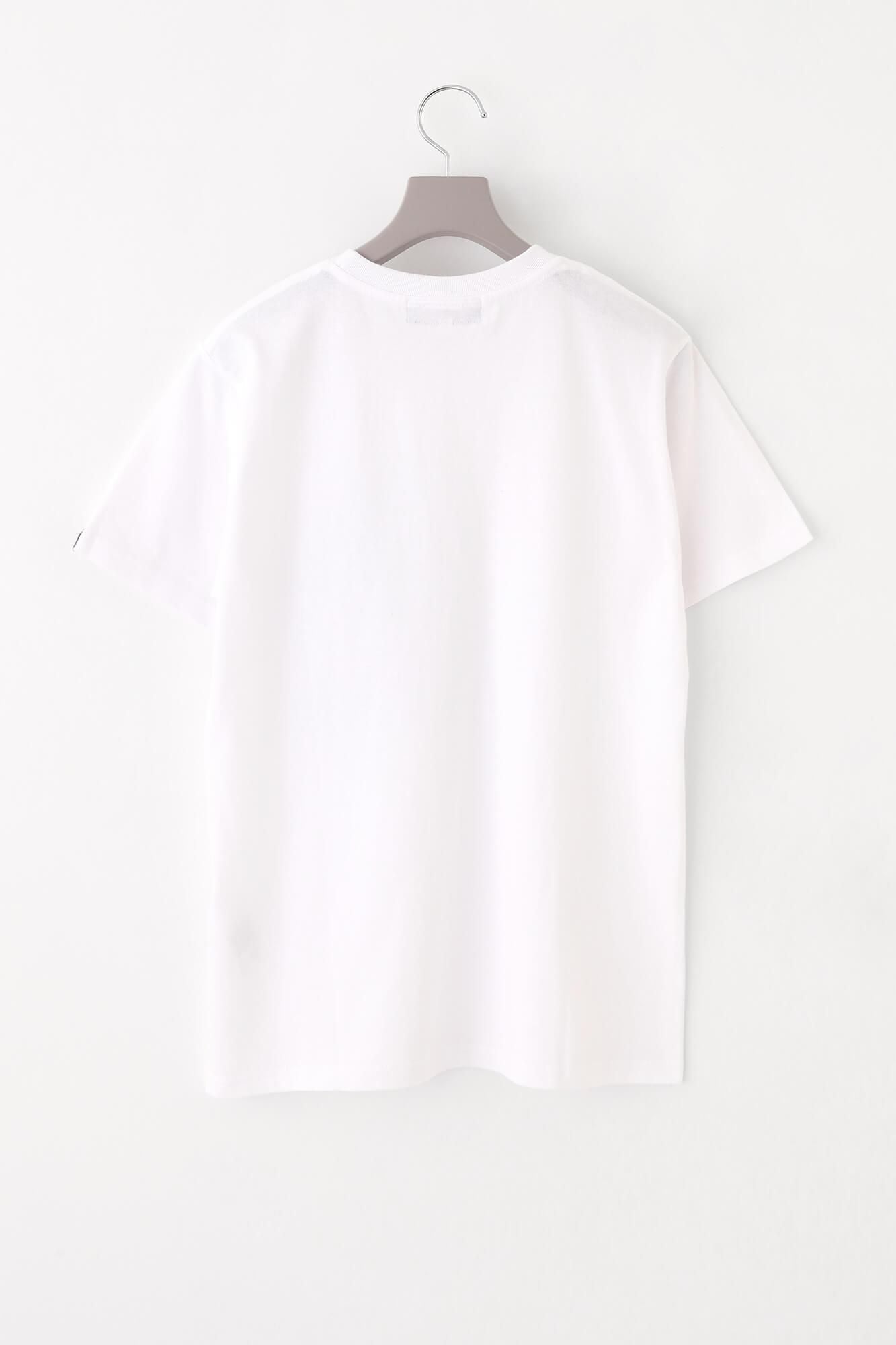 半袖 ポケットTシャツ[5.0]／ホワイト×SO-SU-U昆（こん）