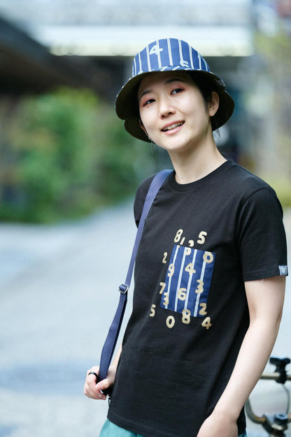 半袖 ポケットTシャツ[5.0]／ブラック×SO-SU-U昆2（こん）