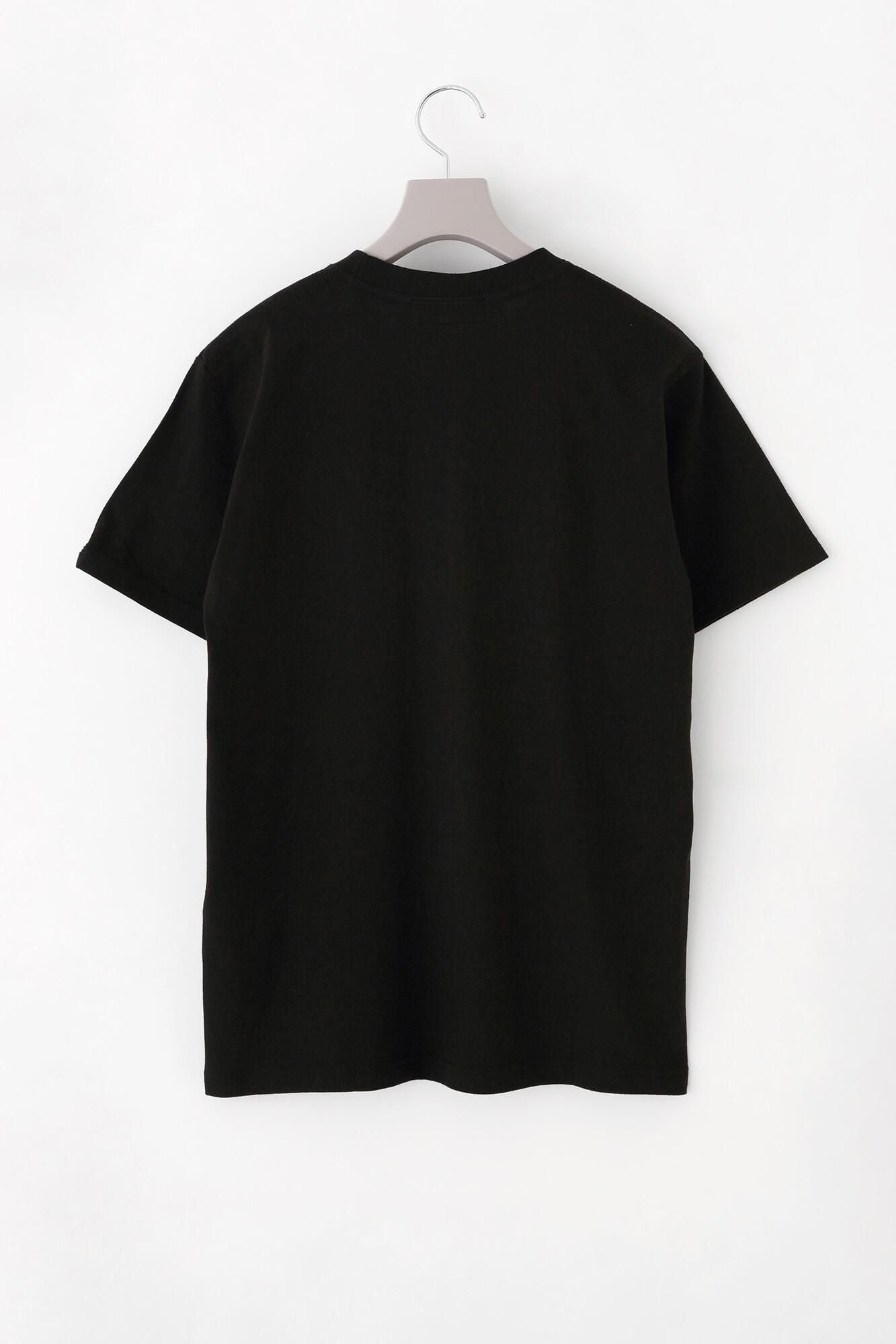 半袖 ポケットTシャツ[5.0]／ブラック×SO-SU-U昆2（こん）