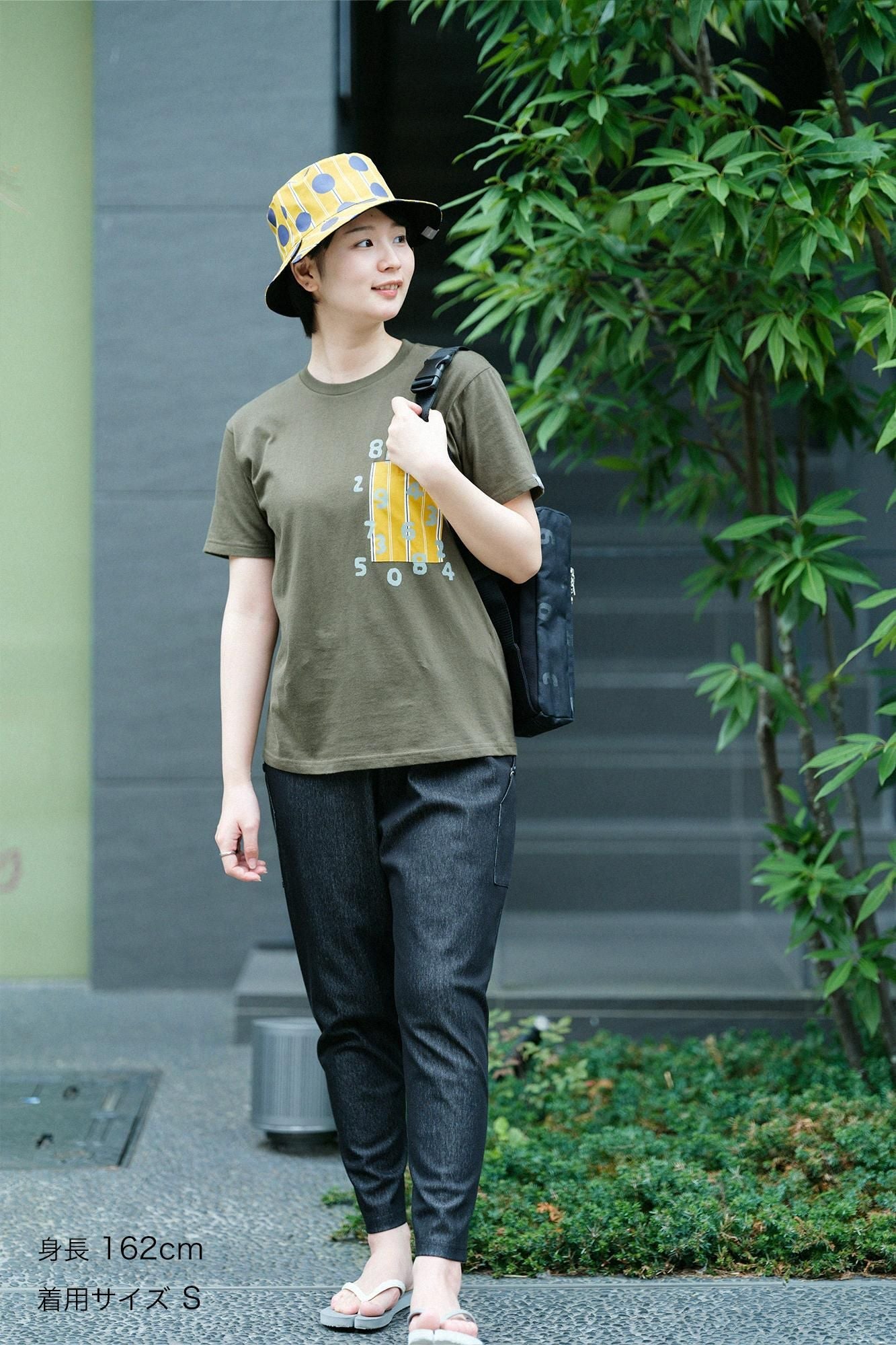 半袖 ポケットTシャツ[5.0]／アーミーグリーン×SO-SU-U昆（こん）