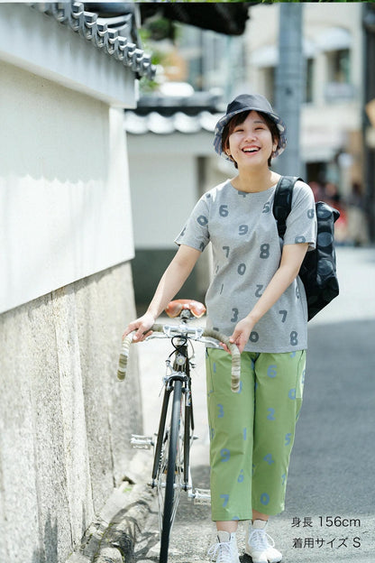カノコニット 型ぬきTシャツ／SO-SU-U上下（しょうか） アッシュグレー
