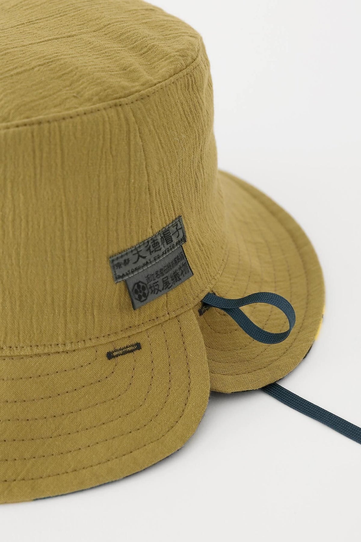 高島縮 20/20 リバーシブル BIKE HAT／縄梯子（なわばしご）