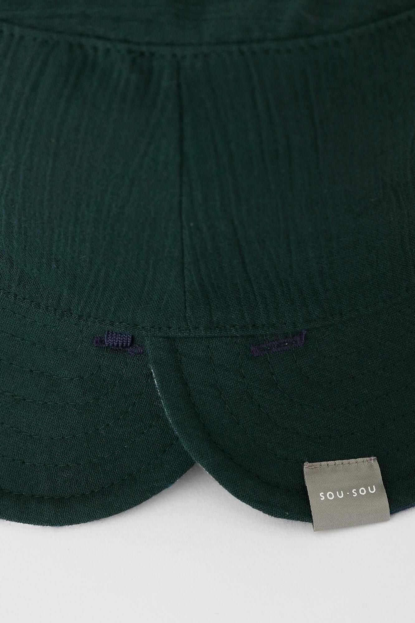 高島縮 20/20 リバーシブル BIKE HAT／はじける