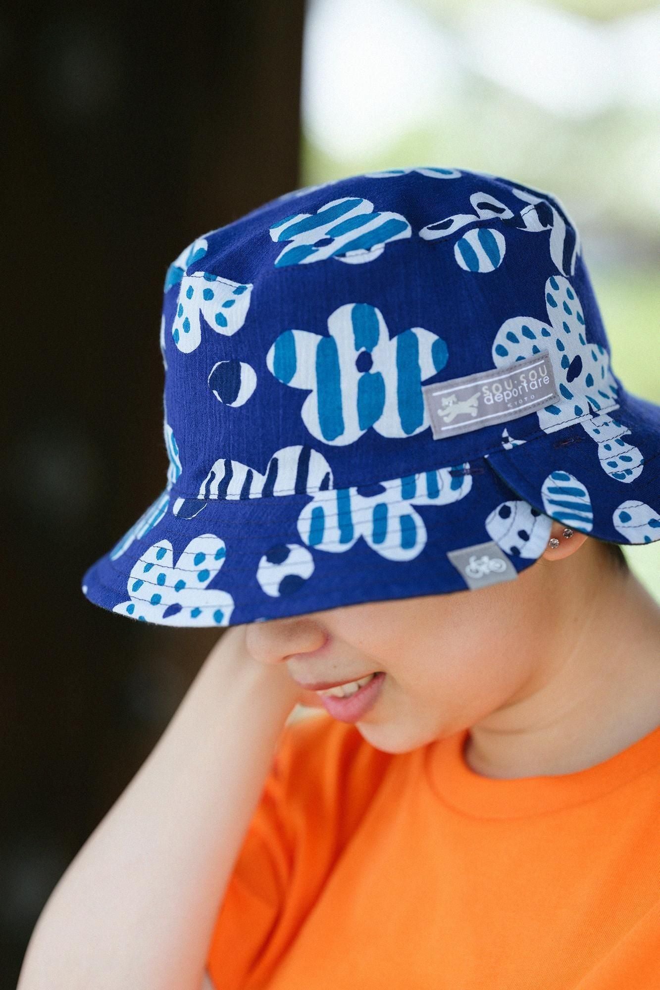 高島縮 20/20 リバーシブル BIKE HAT／はじける