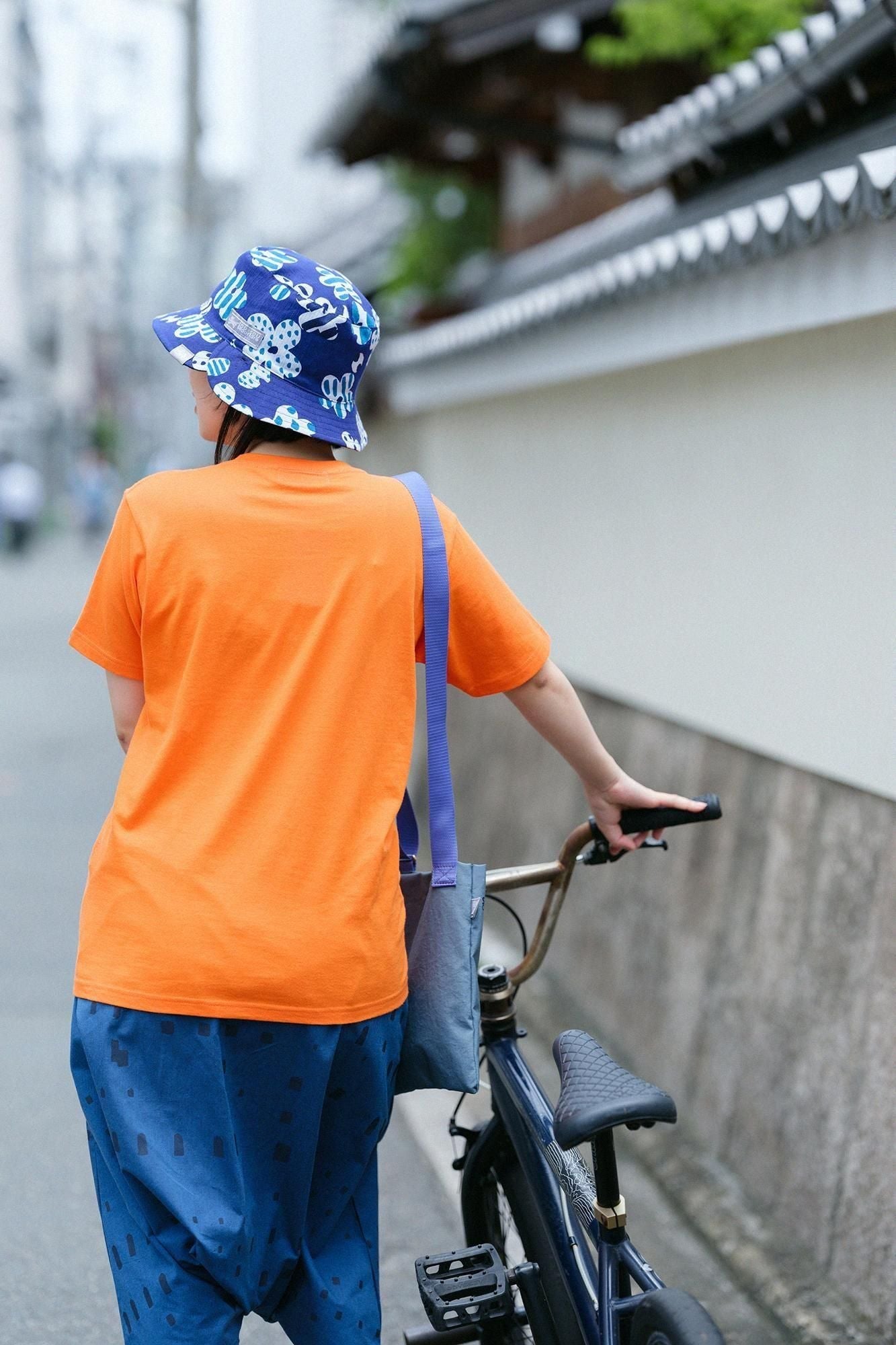 高島縮 20/20 リバーシブル BIKE HAT／はじける