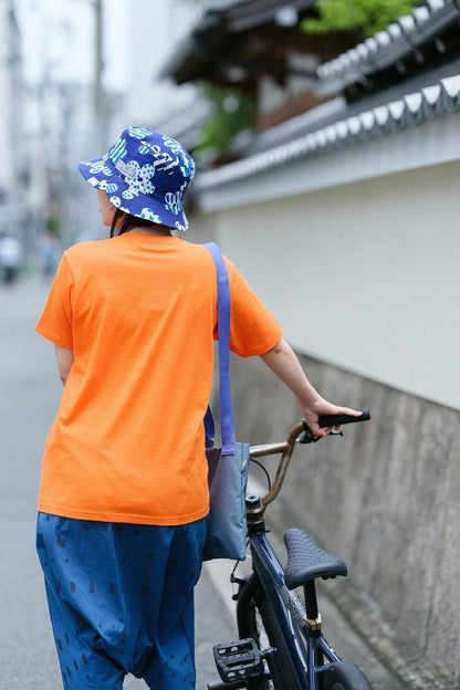 高島縮 20/20 リバーシブル BIKE HAT／はじける