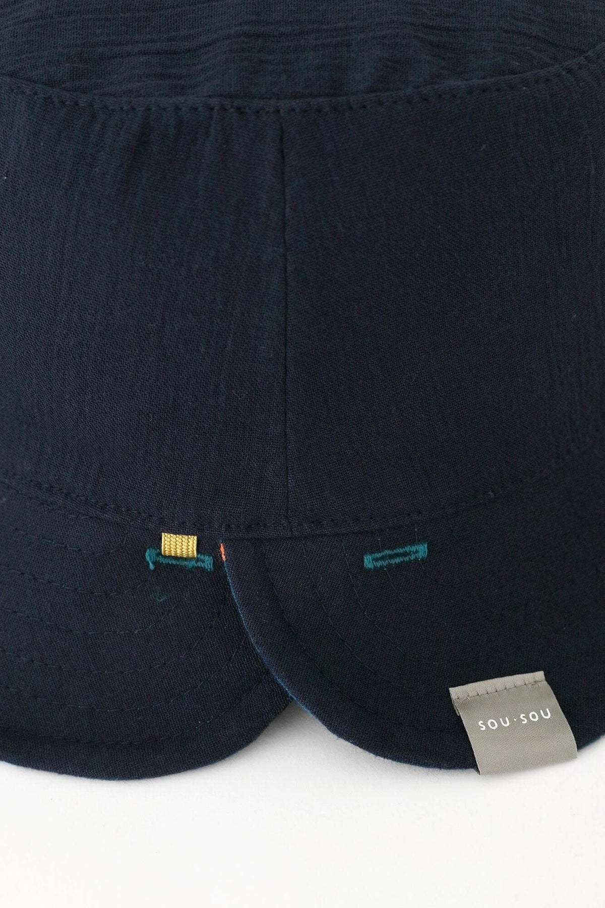 高島縮 20/20 リバーシブル BIKE HAT／霰縞（あられじま）