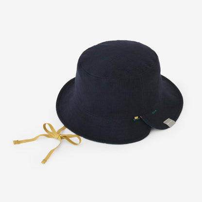 高島縮 20/20 リバーシブル BIKE HAT／霰縞（あられじま）