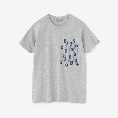 【net限定】半袖 ポケットTシャツ[5.0]／ヘザーグレー×SO-SU-U昆（こん）2