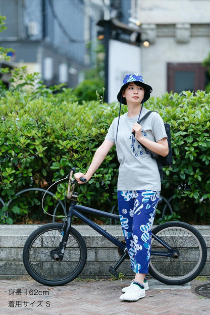 【net限定】半袖 ポケットTシャツ[5.0]／ヘザーグレー×SO-SU-U昆（こん）2
