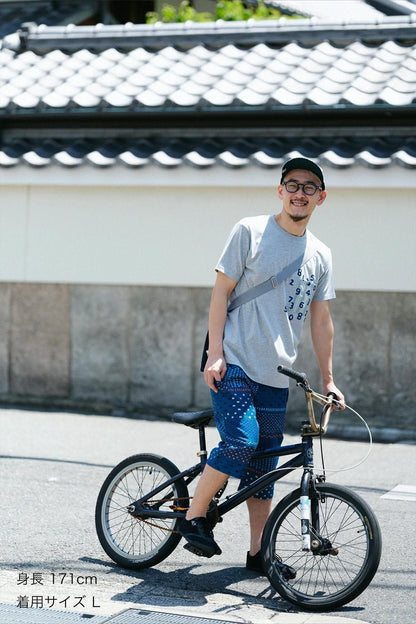 【net限定】半袖 ポケットTシャツ[5.0]／ヘザーグレー×SO-SU-U昆（こん）2