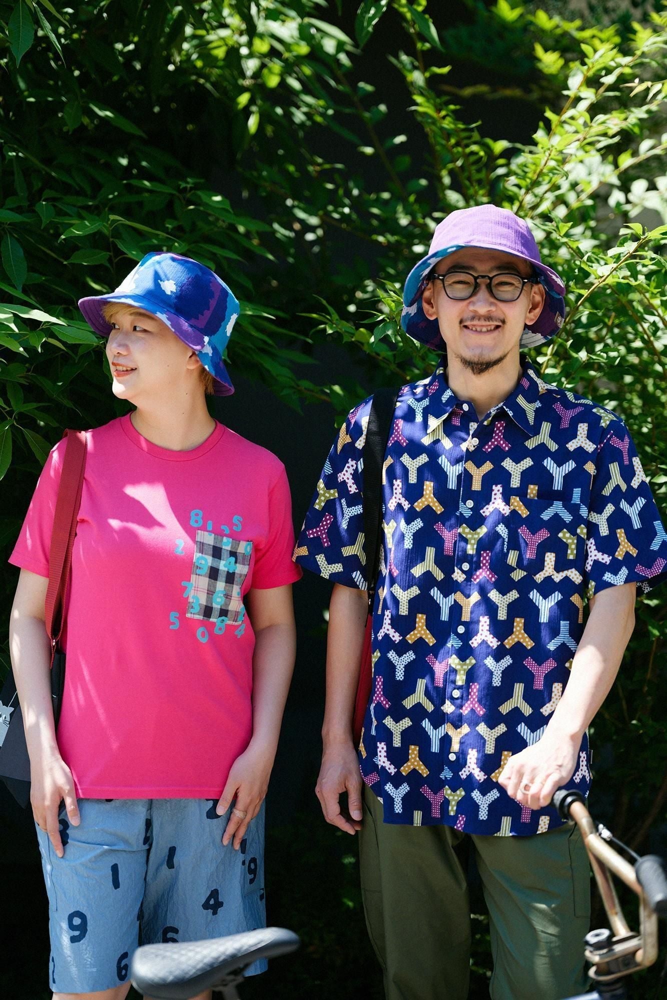 半袖 ポケットTシャツ[5.0]／ピンク×SO-SU-U昆（こん）