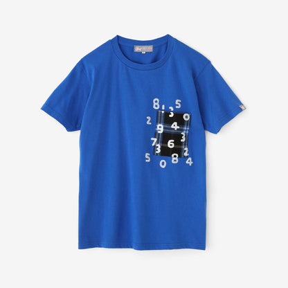 半袖 ポケットTシャツ[5.0]／ロイヤルブルー×SO-SU-U昆（こん）2