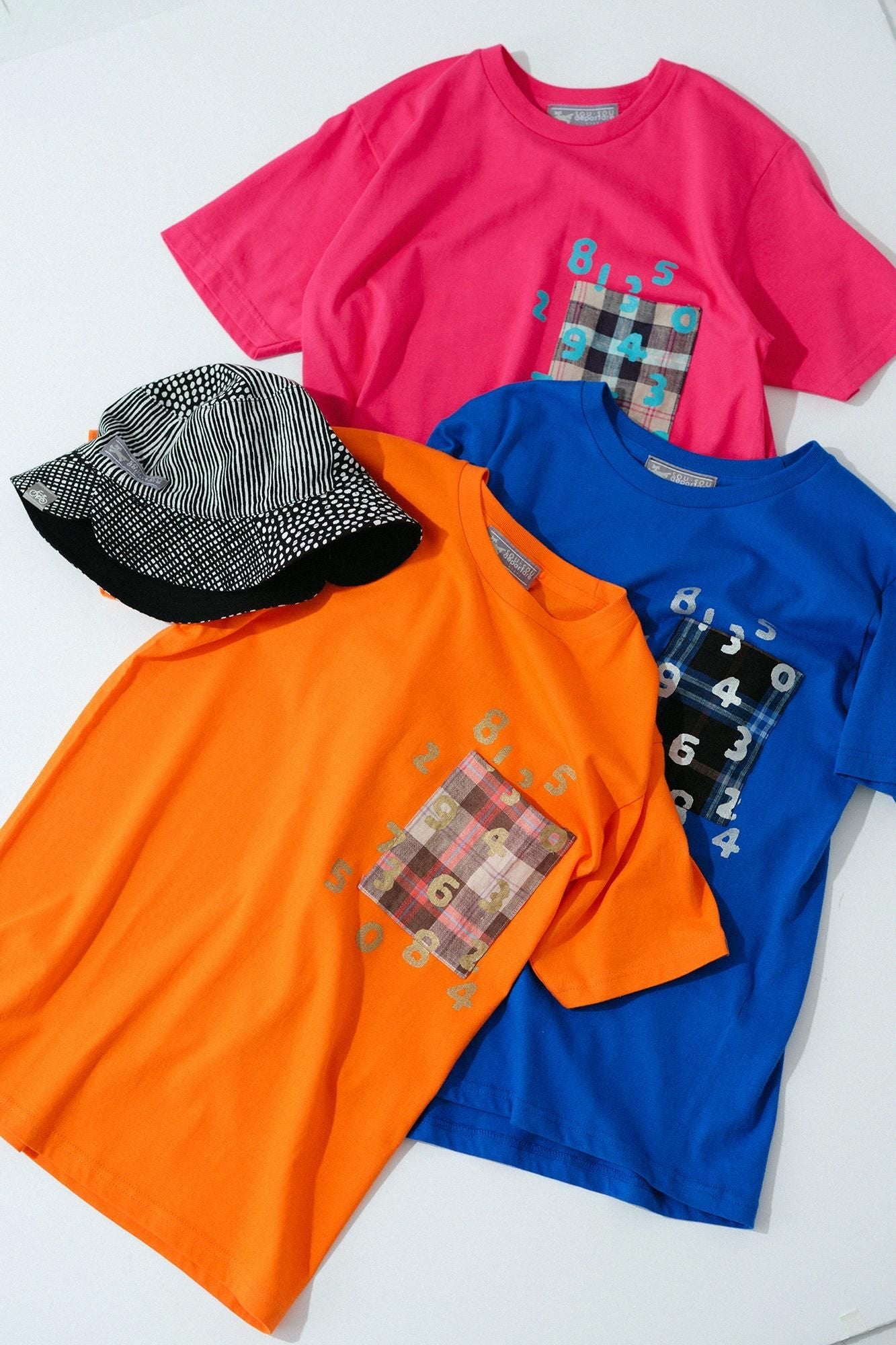 半袖 ポケットTシャツ[5.0]／ロイヤルブルー×SO-SU-U昆（こん）2